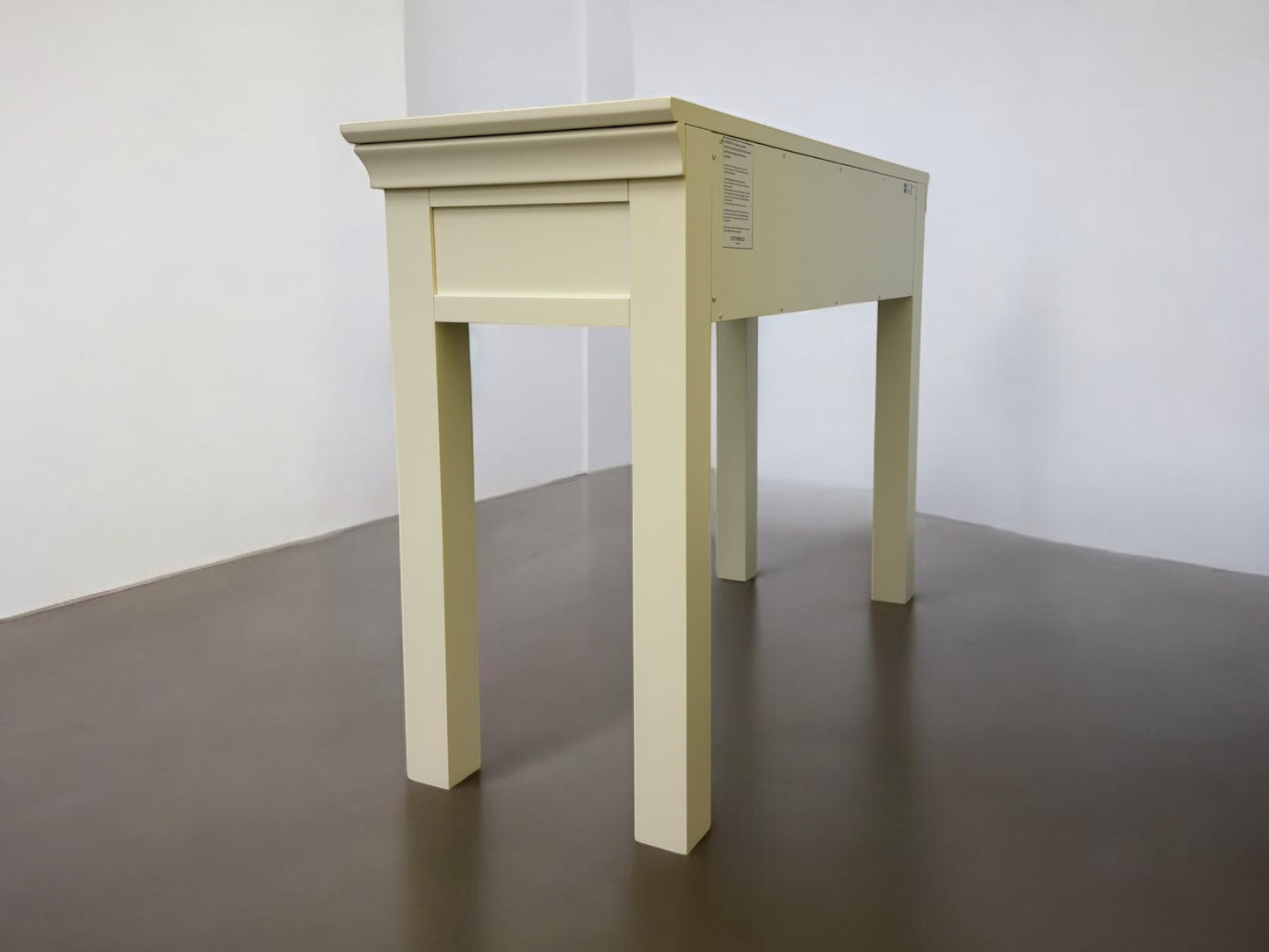 Cotswold Company Solid Wood Frame & Warm White Painted Console Table RRP £399