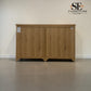 Whitewashed Finish Solid Oak & Oak Veneer 10-Drawer Chest, Inglesham Range, RRP £1250