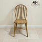 Set of 4 White Wax Finished Solid Oak Dining Chairs, Berkeley Nordic Oak Range RRP £796