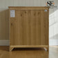 Whitewashed Finish Solid Oak & Quality Oak Veneer 5 Drawer Chest, Inglesham Range, RRP £599