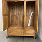 Oak Furnitureland Solid Mango Wood Triple Wardrobe Lyla Range RRP £1449