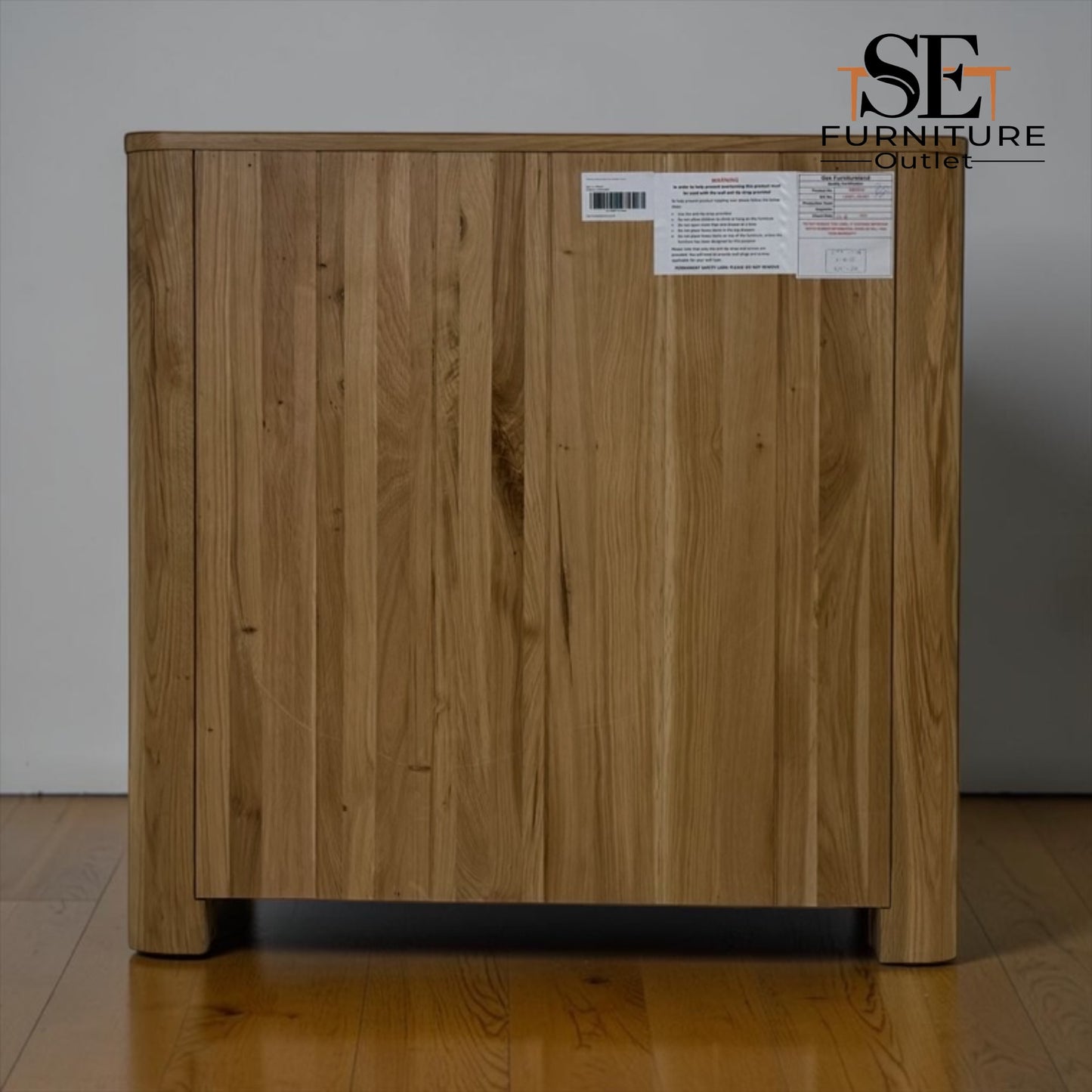 Natural Solid Oak Storage Cabinet Romsey Range, From Oak Furnitureland RRP £499