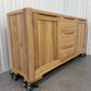 Solid Oak Extra Large Sideboard RRP £949 (No Veneer, MDF Or Chipboard Used)