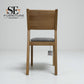 Set of 6 Natural Oak Dining Chairs, Ellison Range From Oak Furnitureland RRP £200 Each