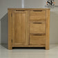 Natural Solid Oak Storage Cabinet Romsey Range, From Oak Furnitureland RRP £499