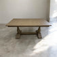 Solid Weathered Oak 6 Seater Dining Table, Burleigh Range From Oak Furnitureland RRP £1059