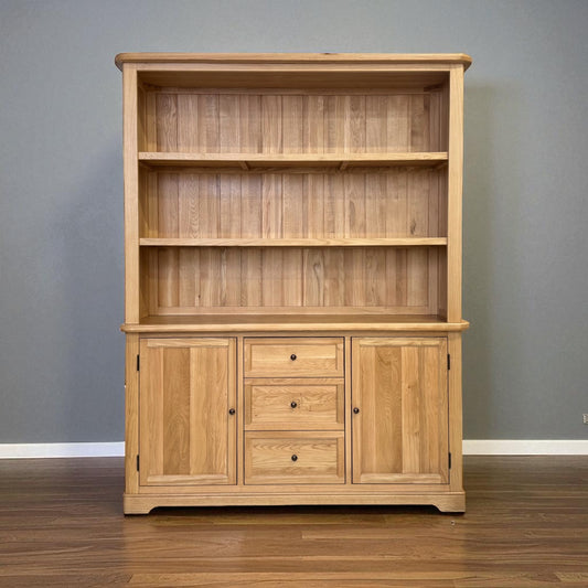 Natural Solid Oak Large Dresser From Oak Furnitureland