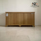 Whitewashed Finish Solid Oak & Oak Veneer 8 Drawer Wide Chest, Inglesham Range, RRP £850