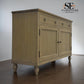 Solid Smoked Oak & Premium Oak Veneer Large Sideboard, Elkstone Range RRP £750