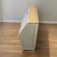 Cotswold Company WhiteWash Oak Top & Grey Painted Writing Bereau RRP £799