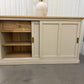 Oak Furnitureland Oak Top & Grey Painted Sideboard with Brass Coloured Hardware Henley Range RRP £649