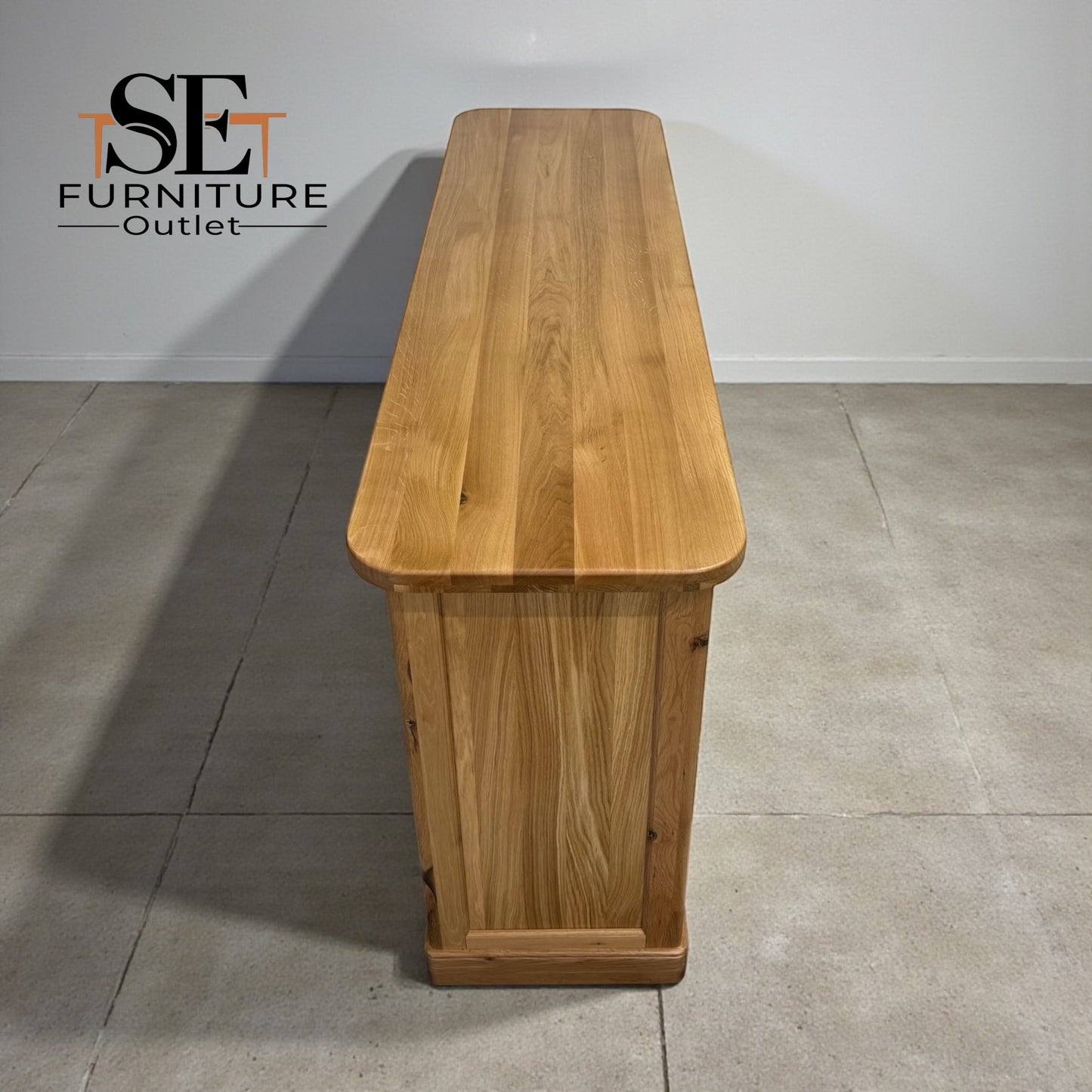 Natural Solid Oak 7 Drawer Chest, Brennan Range From Oak Furnitureland RRP £899
