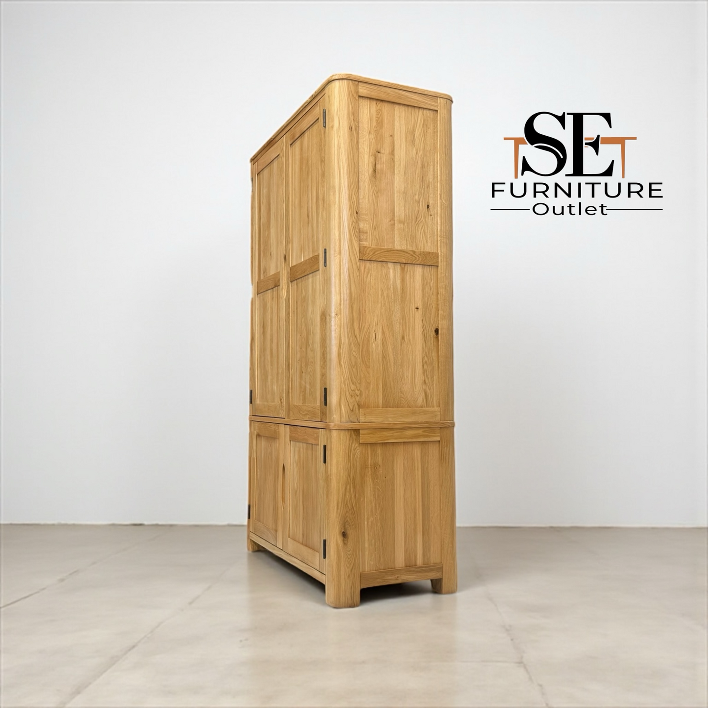 Natural Oak Kitchen Larder Romsey Range From Oak Furnitureland RRP £1399