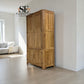 Natural Solid Oak Kitchen Larder Romsey Range From Oak Furnitureland RRP £1479
