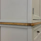 Natural Solid Oak & Painted Double Larder, Henley Range From Oak Furnitureland RRP £1679