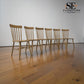 Set of 6 Solid Whitewashed Oak Spindleback Chairs, Inglesham Range RRP £1020