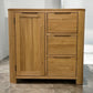 Natural Solid Oak Storage Cabinet Romsey Range From Oak Furnitureland RRP £499