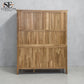 Natural Solid Oak Large Dresser Copenhagen Range From Oak Furnitureland RRP £1549
