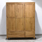 Oak Furnitureland Natural Solid Oak Triple Wardrobe Romsey Range RRP £1449