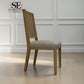 Set of 4 Solid Oak Rattan Back Dining Chairs, Elkstone Mellow Oak Range RRP £796