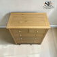 Whitewashed Finish Solid Oak & Quality Oak Veneer 5 Drawer Chest, Inglesham Range, RRP £599