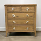 Oak Furnitureland Natural Light Solid Oak 5 Drawer Chest, Newton Range RRP £549