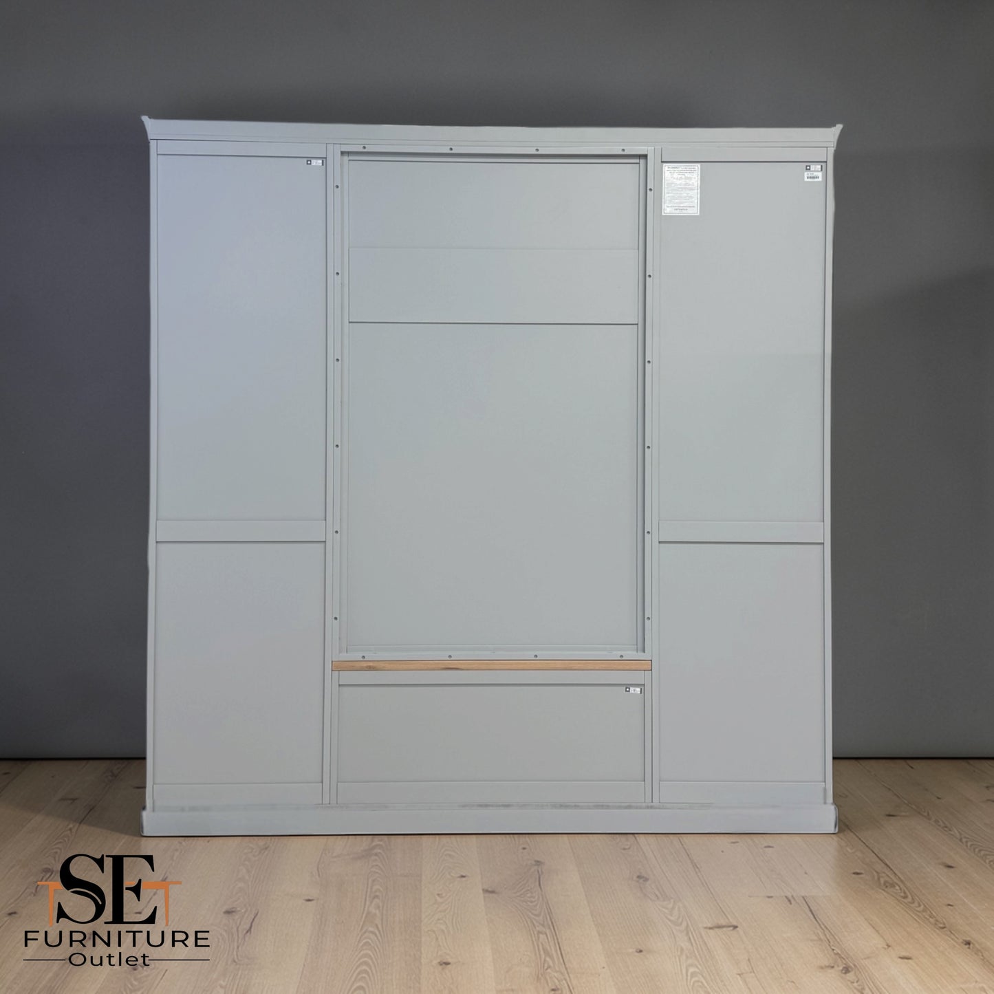 Solid Wood Frames Bootility Unit, Chester Dove Grey Range RRP £1600