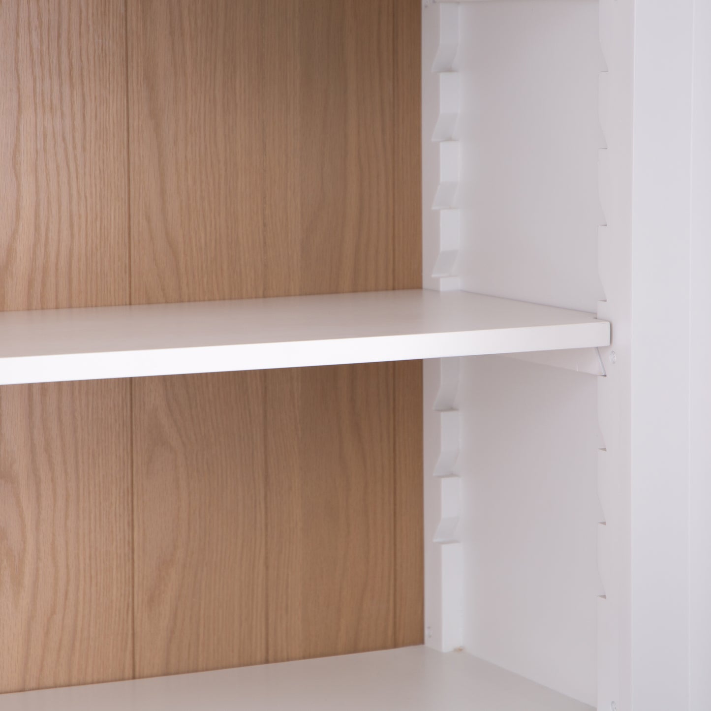 Oak Top & White Painted Double Larder