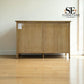 Solid Oak & Quality Oak Veneer White Wax Finish, 10-Drawer Chest, Berkeley Nordic Oak Range, RRP £999