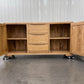 Solid Oak Extra Large Sideboard RRP £949 (No Veneer, MDF Or Chipboard Used)