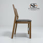 Set of 6 Natural Oak Dining Chairs, Ellison Range From Oak Furnitureland RRP £200 Each