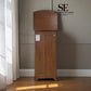 Solid Oak & Oak Veneer Vanity Tallboy, Winchcombe Dark Oak Range RRP £899
