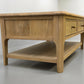 Oak Furnitureland Solid Oak Coffee Table Newton Range RRP £399