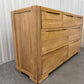 Solid Oak 7 Drawer Chest w/Curved Edges and Corners w/Dovetail Joints RRP £879