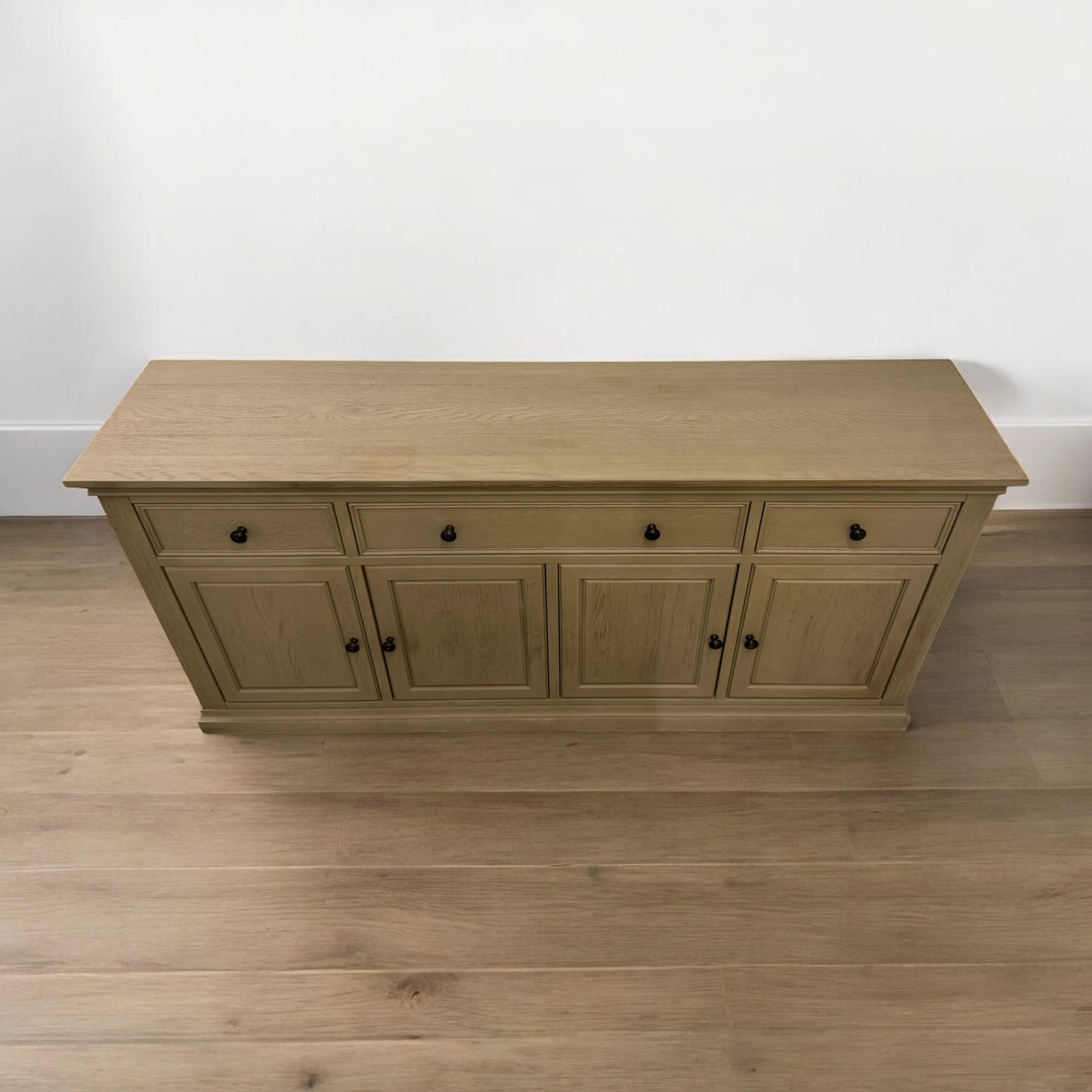 Solid Weathered Oak Extra Large Sideboard Burleigh Range From Oak Furnitureland RRP £899