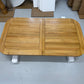 Natural Solid Oak Extending Dining Table, 10 to 12 Seater Hercules Range From Oak Furnitureland RRP £1099