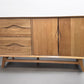 Oak Furnitureland Natural Solid Oak Sideboard Ellipse Range RRP £619