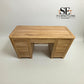 Natural Solid Oak Desk Romsey Range From Oak Furnitureland RRP £649