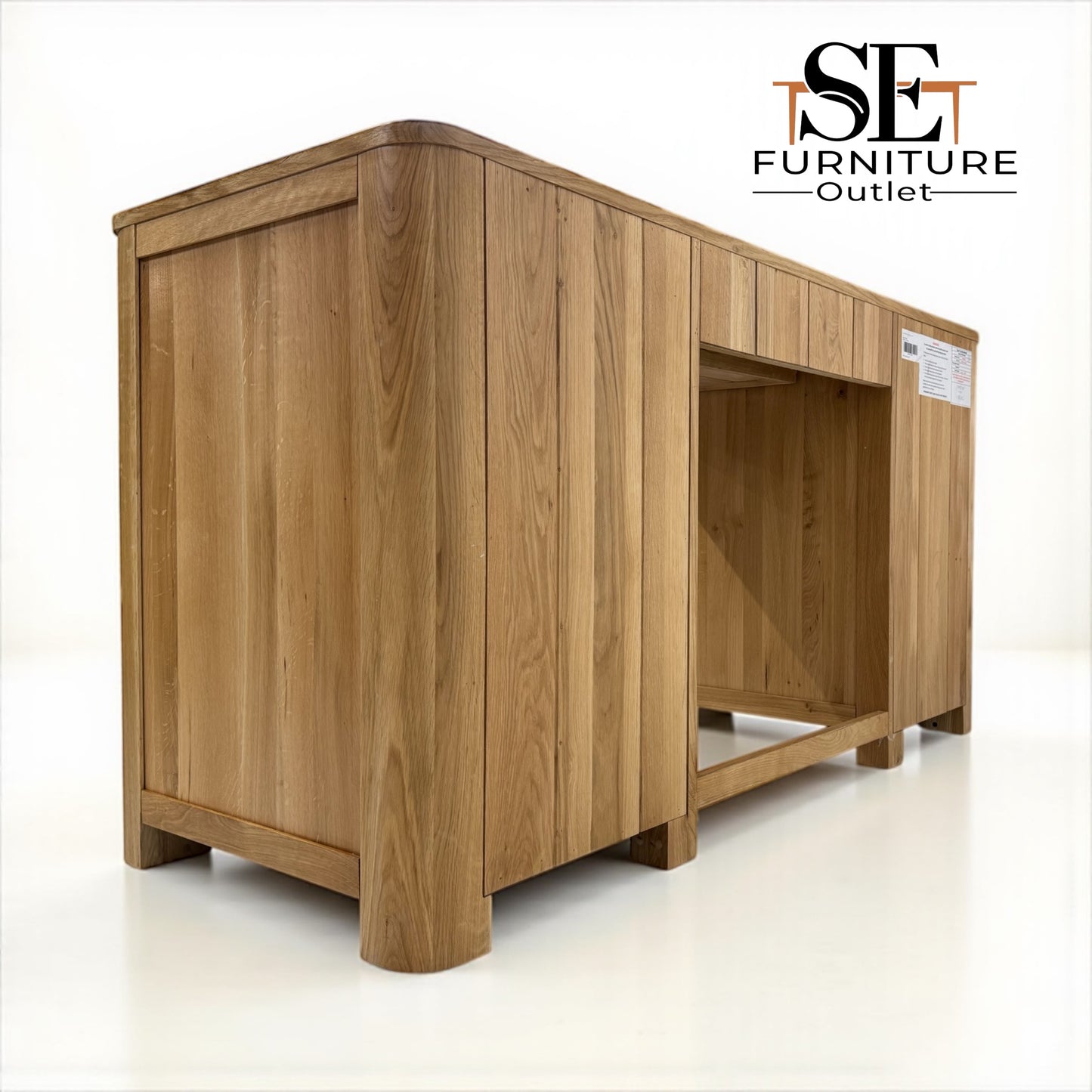 Natural Solid Oak Desk Romsey Range From Oak Furnitureland RRP £649