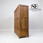 Natural Solid Mango Wood Triple Wardrobe Noah Range From Oak Furnitureland RRP £1699