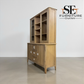 Light Natural Solid Oak Large Dresser Newton Range From Oak Furnitureland RRP £1449