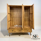 Oak Furnitureland Brushed & Glazed Solid Oak Triple Wardrobe Parquet Range RRP £1599