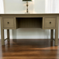 Oak Furnitureland Weathered Oak Desk/Dressing Table Burleigh Range RRP £649