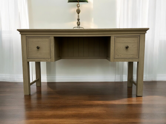 Oak Furnitureland Weathered Oak Desk/Dressing Table Burleigh Range RRP £649