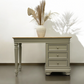 Oak Furnitureland Oak & Painted Dressing Table Brindle Range RRP 499