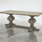 COPGROVE COLLECTION SOLID WOOD FRENCH STYLE DINING TABLE