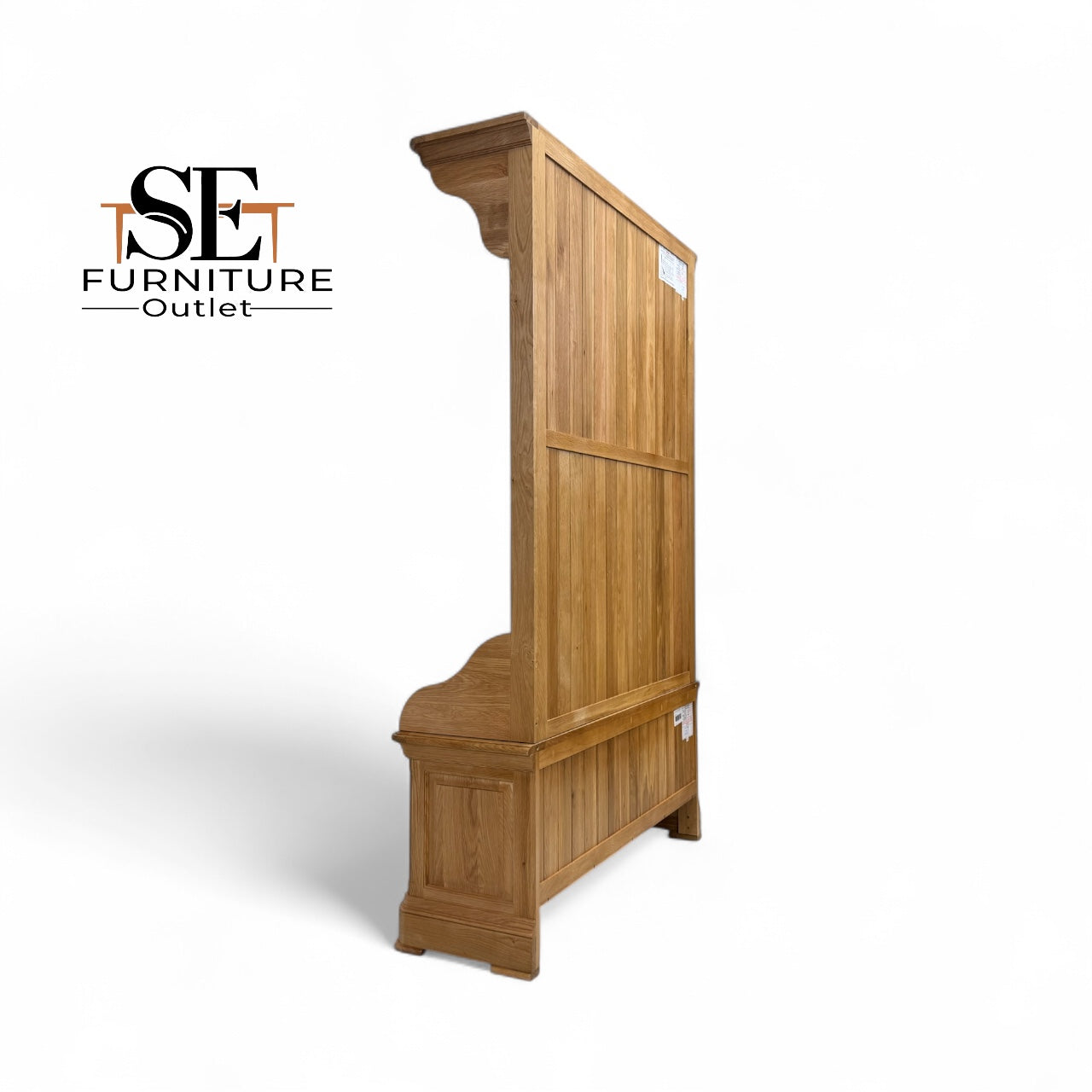 Natural Solid Oak Hallway Unit Canterbury Range From Oak Furnitureland RRP £829