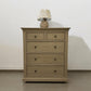 Oak Furnitureland Weathered Oak 5 Drawer Chest, Burleigh Range RRP £599