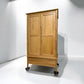 Oak Furnitureland Natural Solid Oak Double Wardrobe Copenhagen Range RRP £879