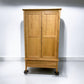 Oak Furnitureland Natural Solid Oak Double Wardrobe Copenhagen Range RRP £879